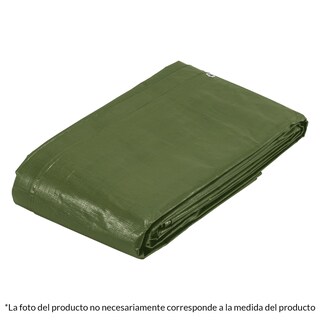 Foto 2 | Lona Uso Rudo 12 X 17 m Truper Expert Verde Olivo