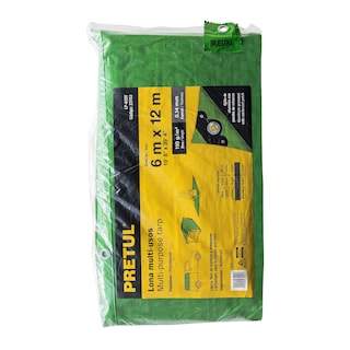 Foto 2 | Lona Pretul LP-612V color Verde 6 X 12 M