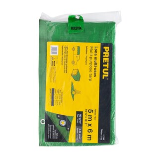Foto 2 | Lona Pretul LP-56V color Verde 5 X 6 M