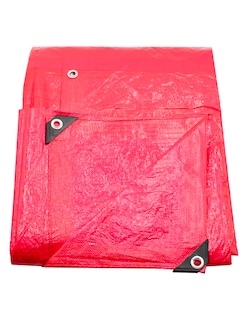 Foto 1 | Lona Alfa Roja de Polietileno Termosellada Reforzada 90 gr 3x4 m