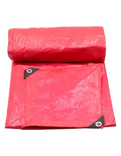 Foto 3 | Lona Alfa Roja de Polietileno Termosellada Reforzada 90 gr 3x4 m