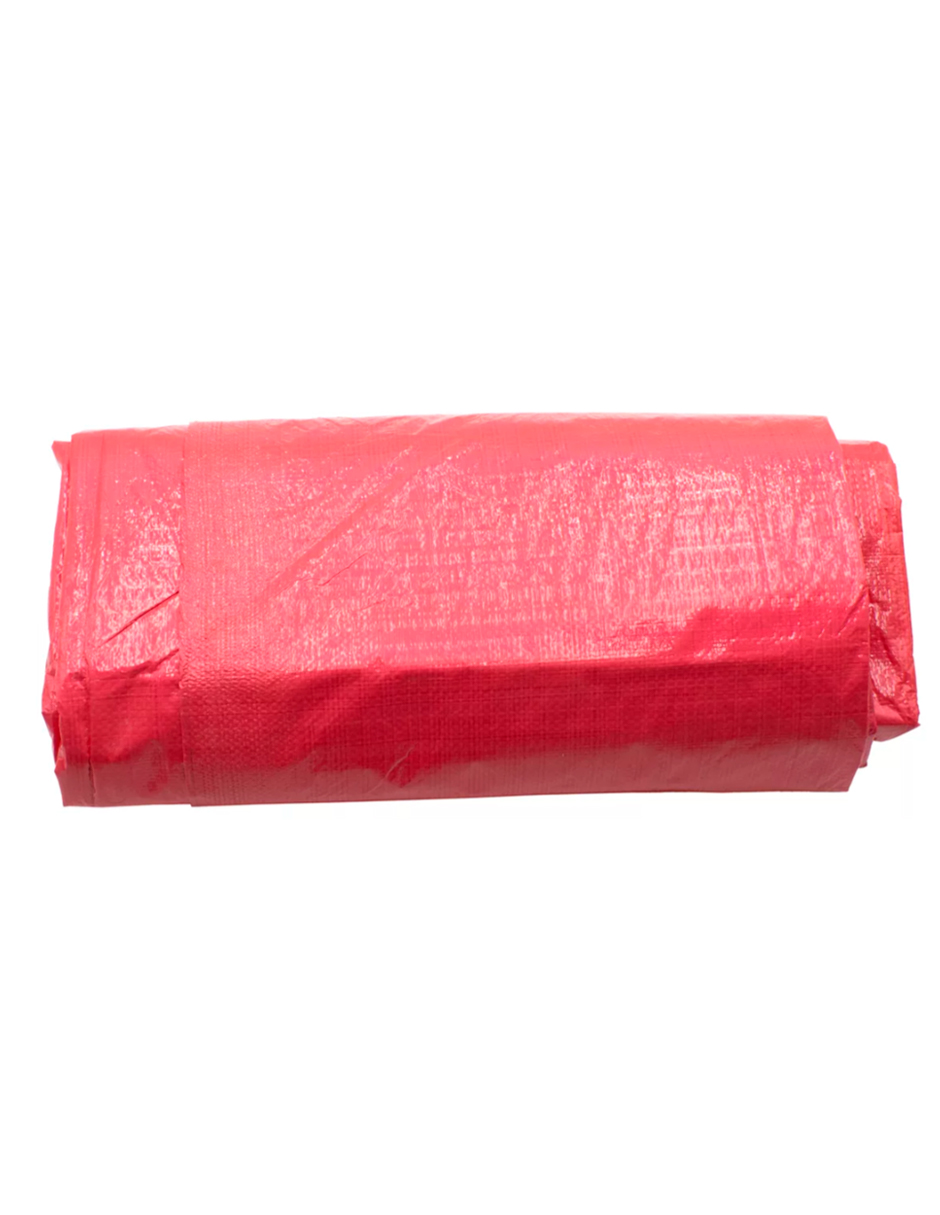 Foto 5 pulgar | Lona Alfa Roja de Polietileno Termosellada Reforzada 90 gr 3x4 m