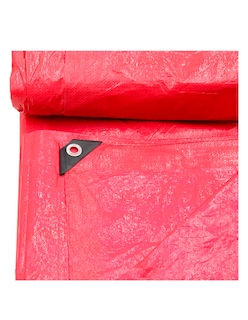 Foto 6 | Lona Alfa Roja de Polietileno Termosellada Reforzada 90 gr 3x4 m