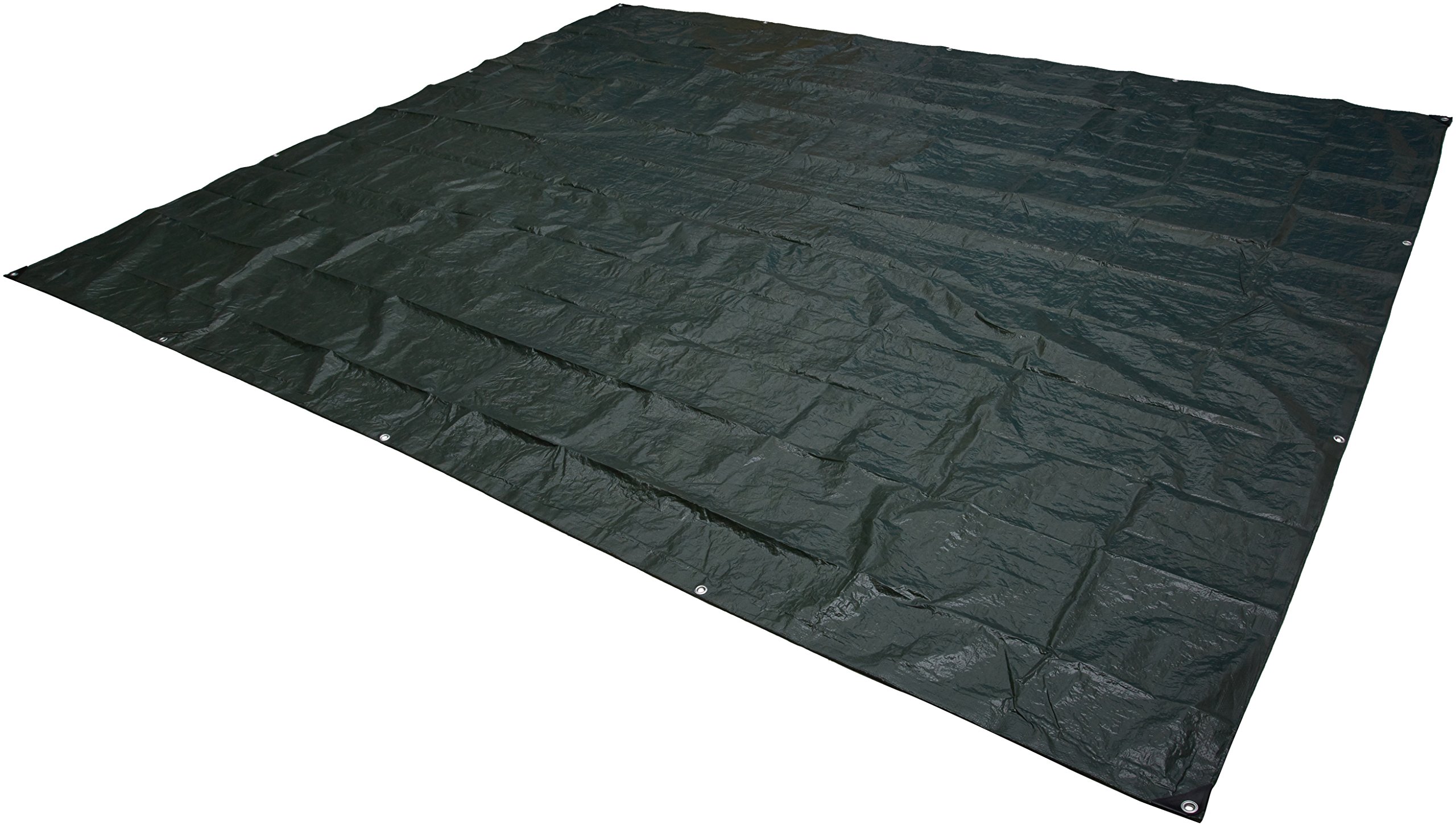 Foto 1 | Lona De Acampada Amazon Basics, Impermeable, 3 M X 3,6 M, Color Verde Oscuro - Venta Internacional.