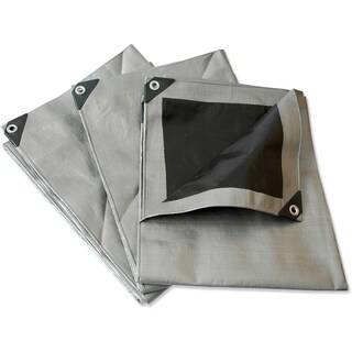 Foto 1 | Lona Impermeable Surtek de Polietileno Gris 2 x 3 m