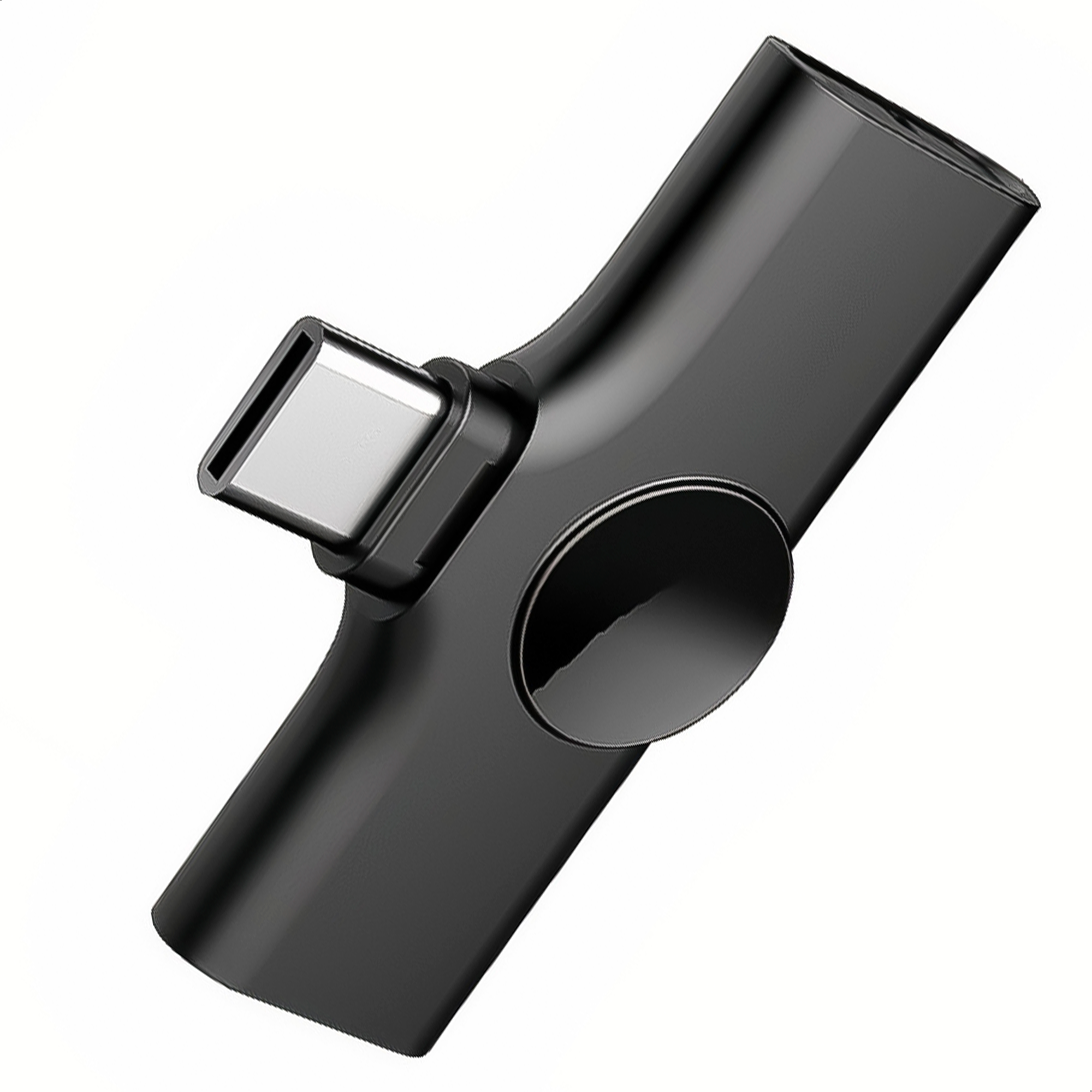 Foto 4 pulgar | Micrófono Inalámbrico Lavalier Binden para Celular tipo C color Negro
