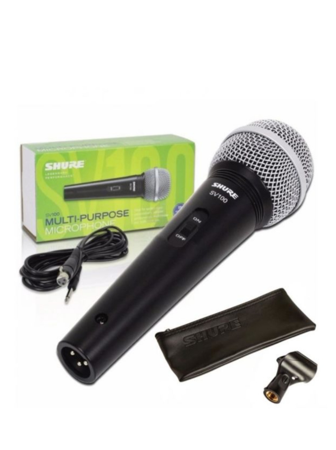 Foto 2 | Micrófono Vocal Profesional Shure Sv100 con Base de Micrófono Sd281