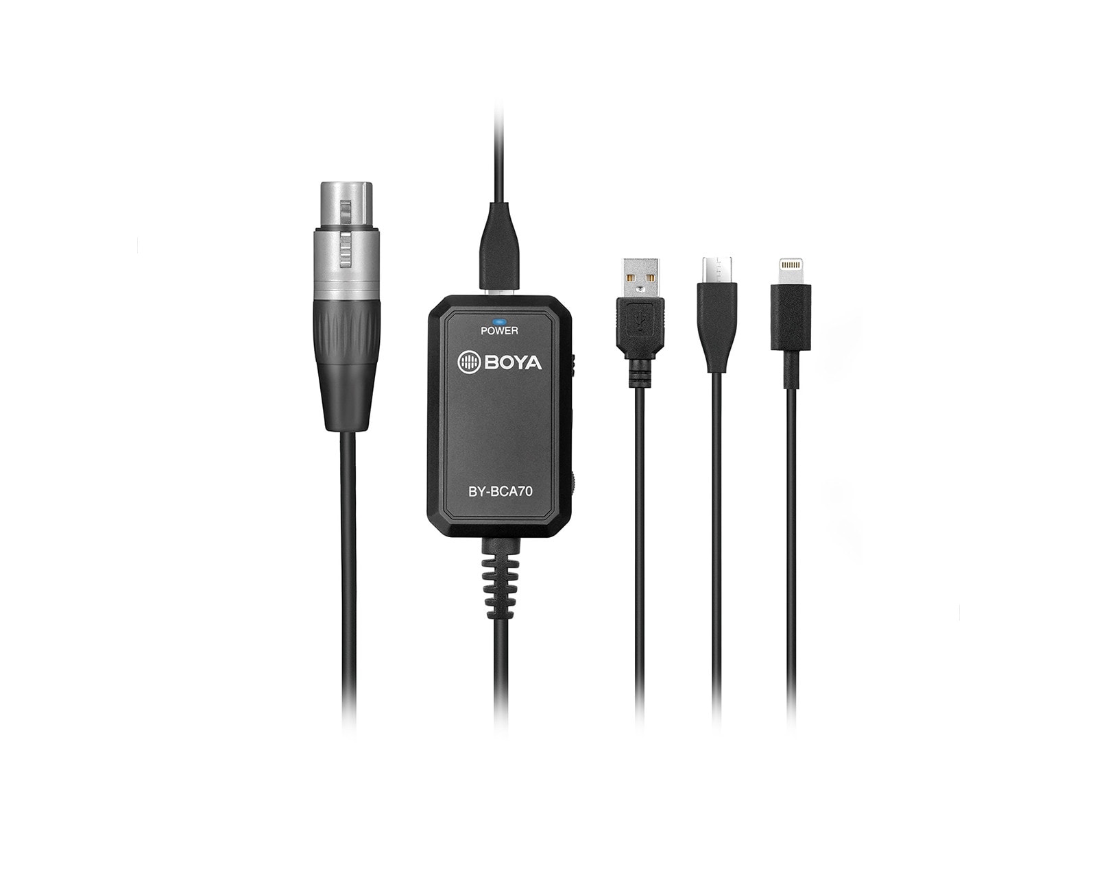 Cable Adaptador Boya By-bca70 Para Xlr Negro $2,330