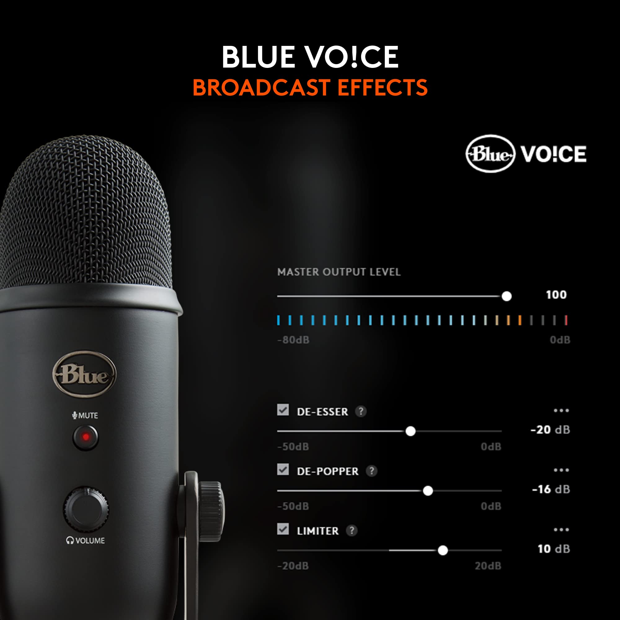 Foto 3 | Micrófono Usb Blue Yeti Para Grabación, Transmisión Y Juegos - Venta Internacional.