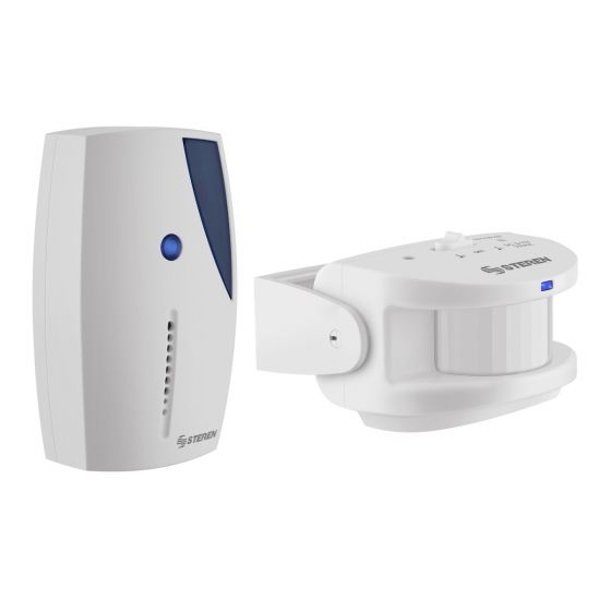 Alarma Inalámbrica con Sensor de Movimiento Steren Ala-036 color Blanco