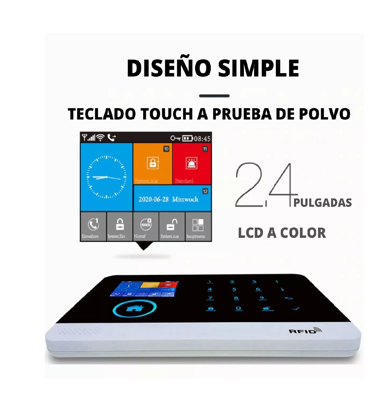 Foto 4 pulgar | Kit Sistema de Seguridad Wifi Belug Multicolor 14 Piezas