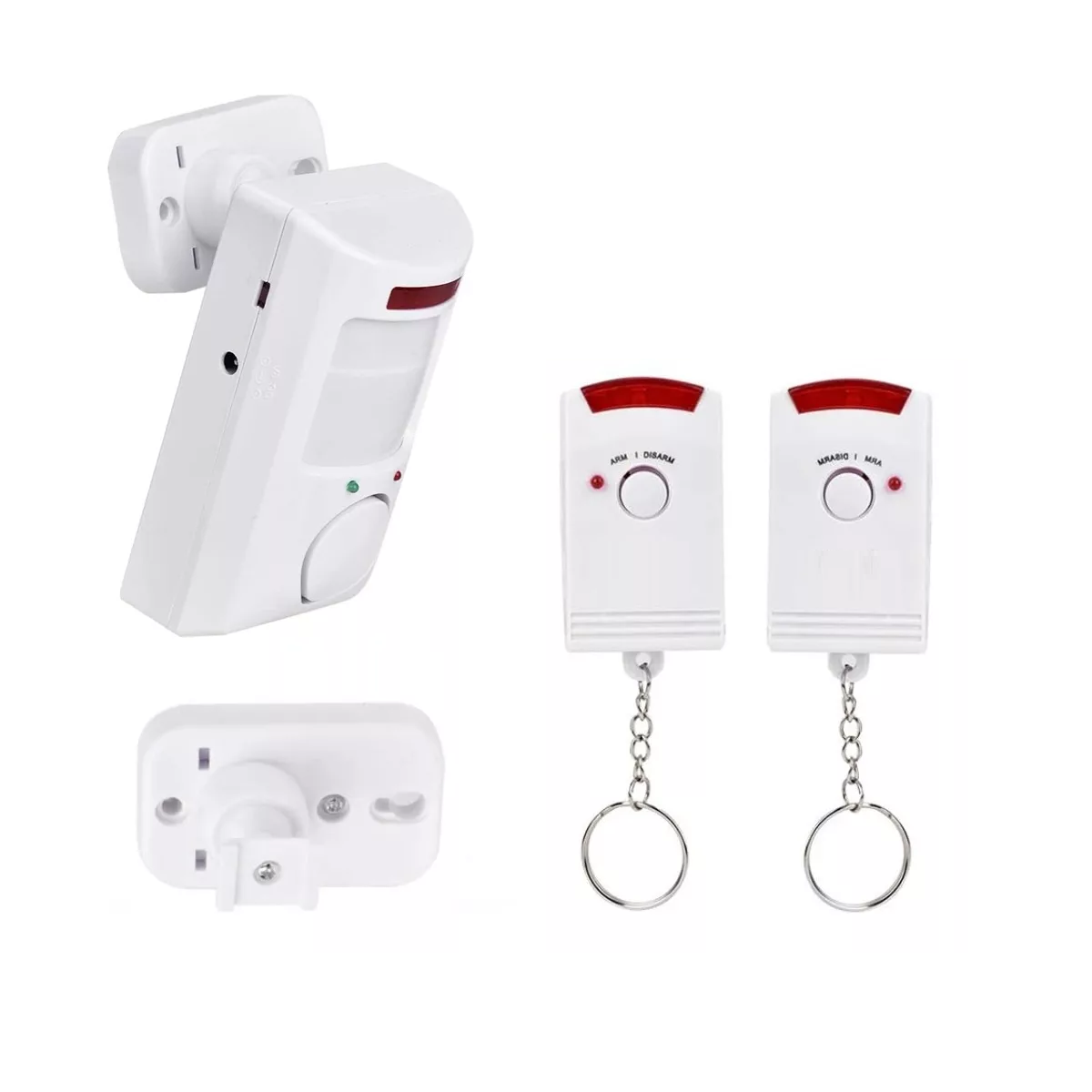 Sensor Detector Movimiento Alarma De Seguridad Inalámbrica Eo Safe Imports Esi-12577 Blanco