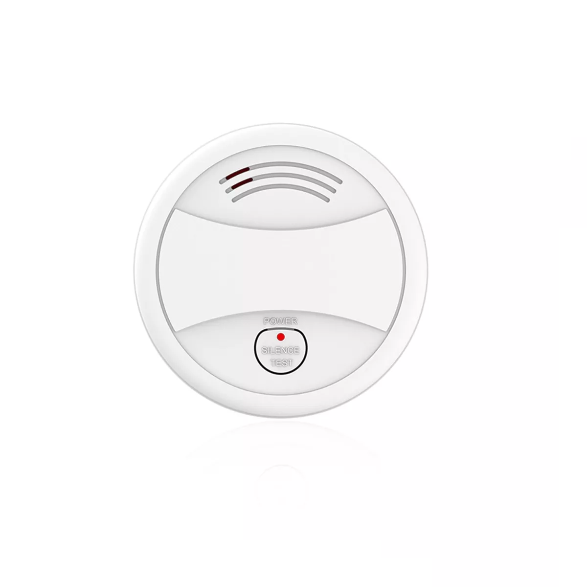 Detector De Humo Inteligente Con Sensor De Incendio Alarma Eo Safe Imports Esi-13262 Blanco