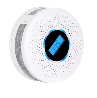 Foto 1 | Detector De Gas/humo Co Alarma De Monóxido De Carbono Blanco