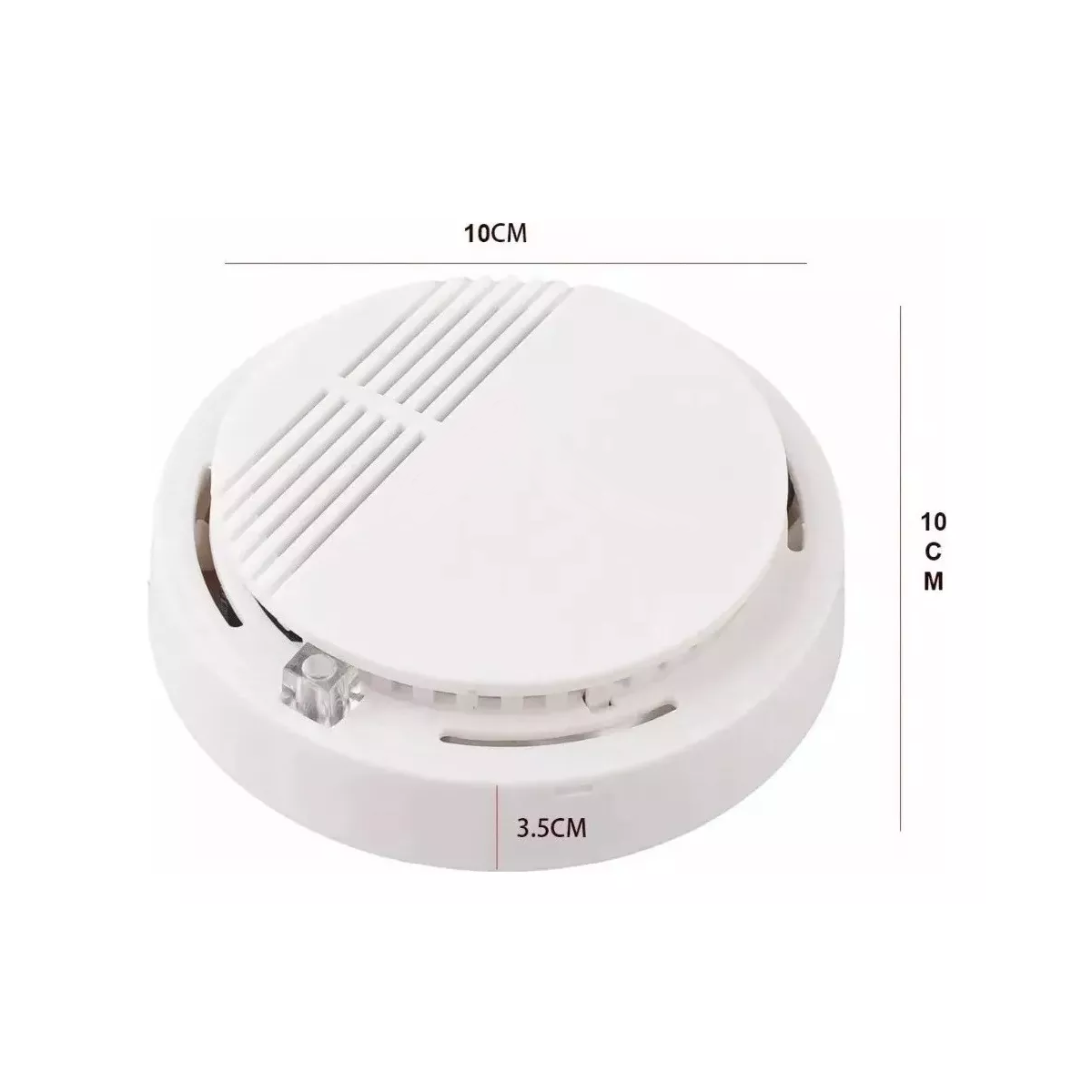 Foto 3 | Detector De Humo Con Alta Cobertura Y Alarma Con Sonido 5pcs Eo Safe Imports Esi-18353 Blanco