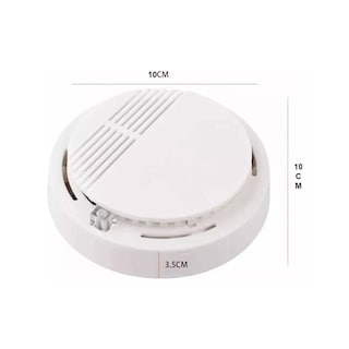 Foto 3 | Detector De Humo Con Alta Cobertura Y Alarma Con Sonido 5pcs Eo Safe Imports Esi-18353 Blanco