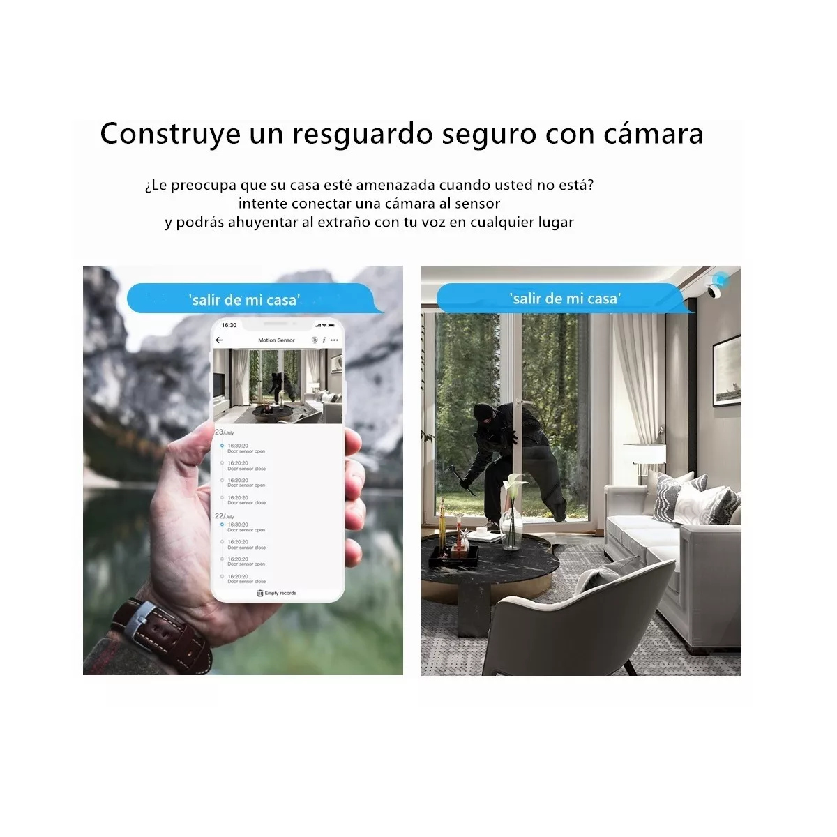 Foto 4 pulgar | Sensor Puerta y Ventana Eo Safe Imports ESI-12589-1 Blanco