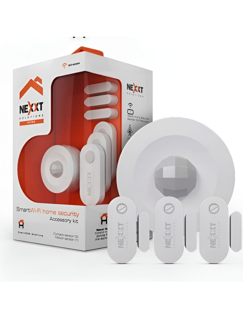 Foto 3 pulgar | Nexxt Kit: Alarma Sensor De Movimiento.