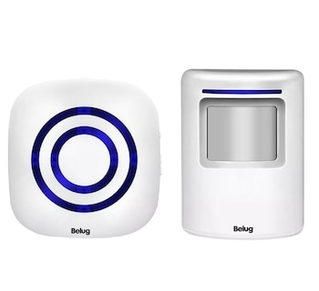 Foto 1 | Sensor Movimiento Timbre Belug Con Campana Blanco Con Azul