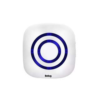 Foto 3 | Sensor Movimiento Timbre Belug Con Campana Blanco Con Azul
