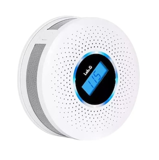 Foto 1 | Detector De Gas/humo Co Alarma De Monóxido De Carbono Blanco