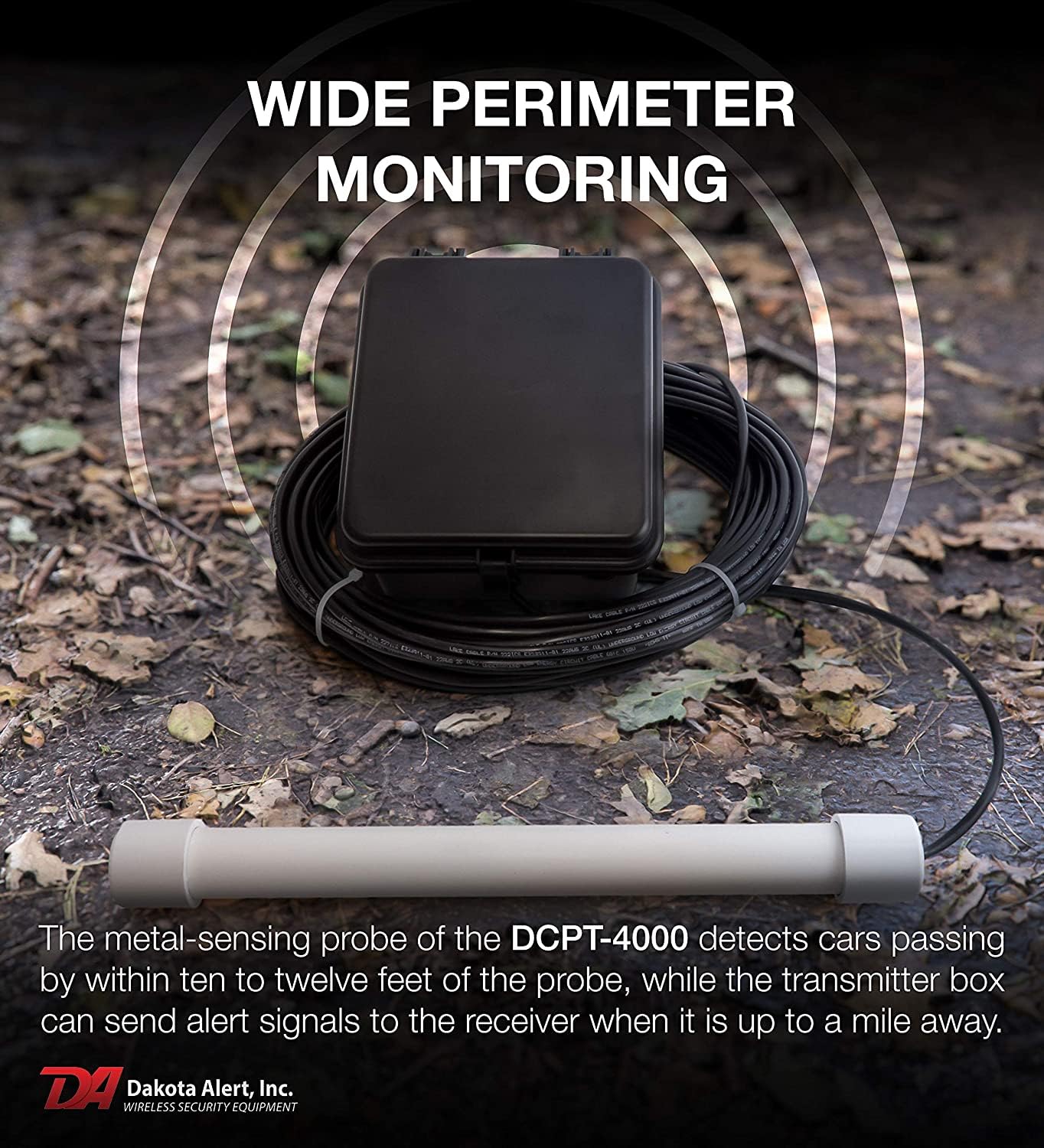 Foto 4 pulgar | Alarma De Entrada Dakota Alert Dcpa-4k Plus Con Alcance Inalámbrico De 1 Milla - Venta Internacional.