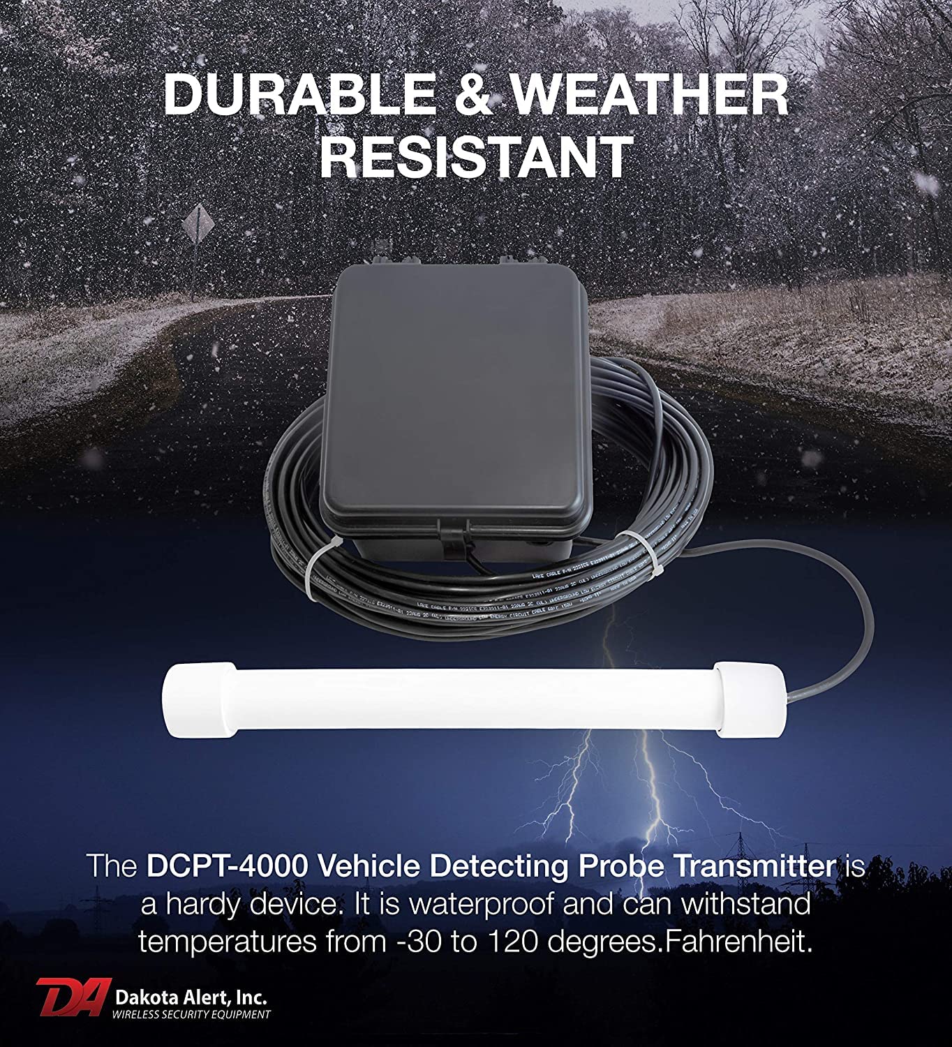 Foto 4 | Alarma De Entrada Dakota Alert Dcpa-4k Plus Con Alcance Inalámbrico De 1 Milla - Venta Internacional.