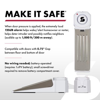 Foto 3 | Alarma De Seguridad Sabre 120db Con Sirena Inalámbrica - Venta Internacional.