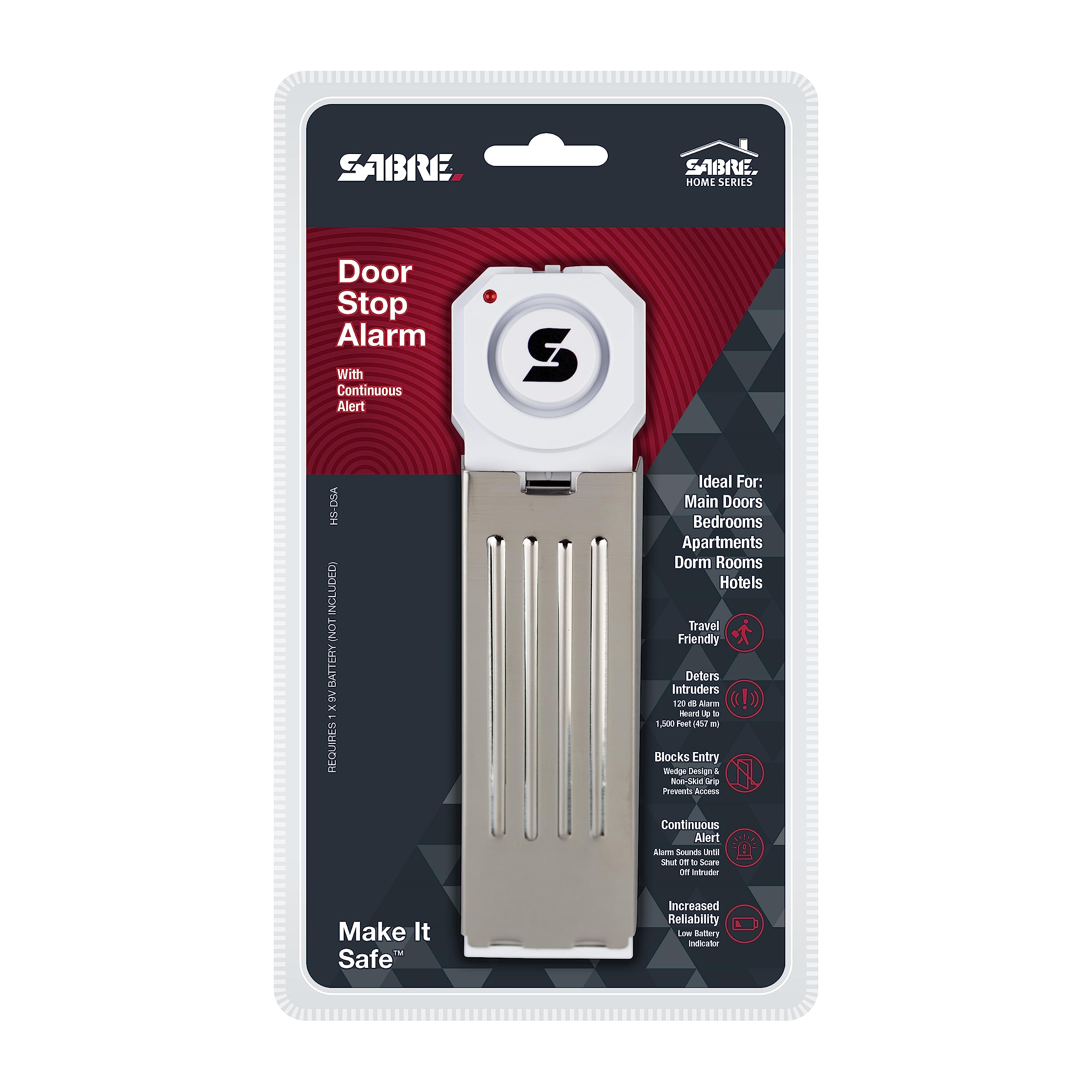 Foto 7 pulgar | Alarma De Seguridad Sabre 120db Con Sirena Inalámbrica - Venta Internacional.