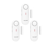 Alarmas De Puerta Tecknet Para Niños, Alarma De Seguridad Para Ventanas, Paquete De 3 - Venta Internacional.
