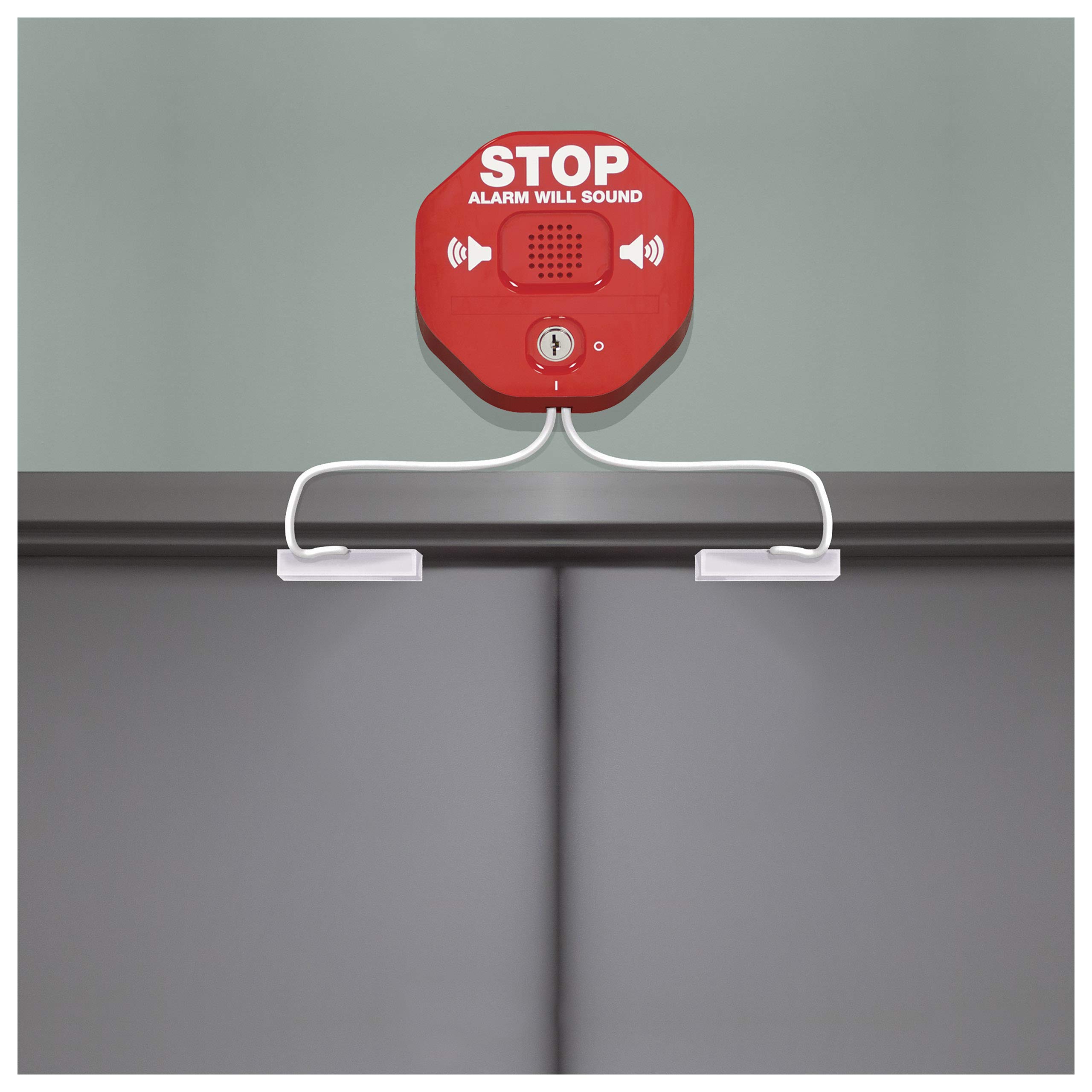 Foto 3 pulgar | Tecnología De Seguridad De Alarma De Puerta Sti-6402 Para Puertas Dobles - Venta Internacional.