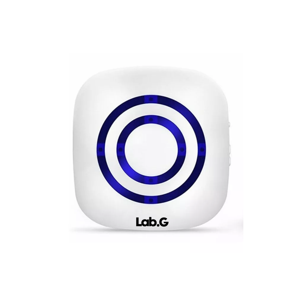 Foto 4 pulgar | Sensor Movimiento Timbre Con Campana  Lab.g Blanco Con Azul