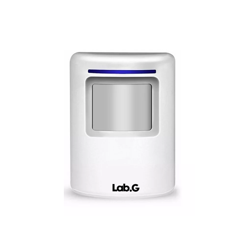Foto 5 pulgar | Sensor Movimiento Timbre Con Campana  Lab.g Blanco Con Azul