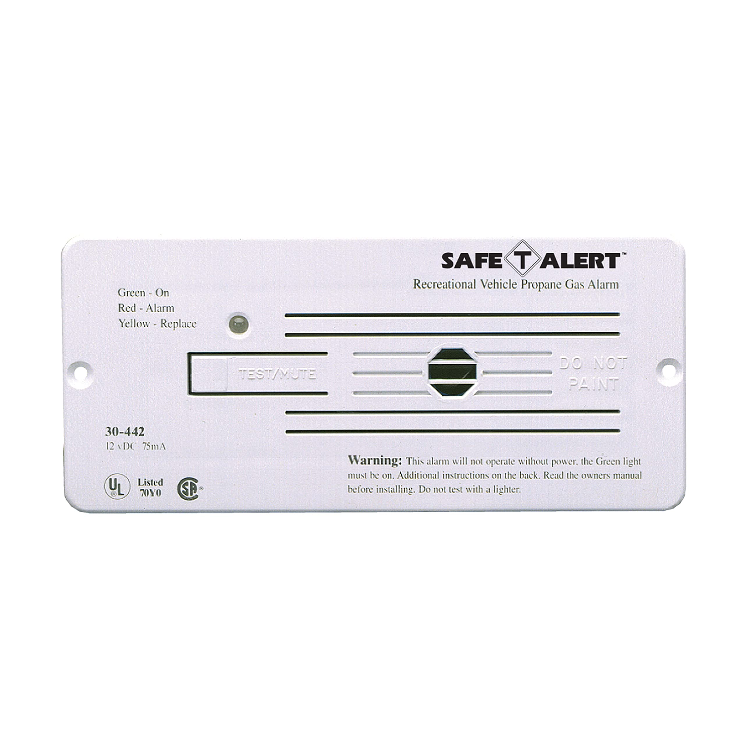 Foto 1 | Alarma De Gas Propano Mti Industries 30-442-p-wt Blanca - Venta Internacional.