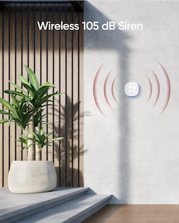 Foto 2 | Sirena De Alarma Inalámbrica Eufy Security 105 Db Ip65 Con Homebase - Venta Internacional.