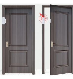 Foto 4 | Sensor Magnetico Belug Puerta-ventana Inalambrico Blanco