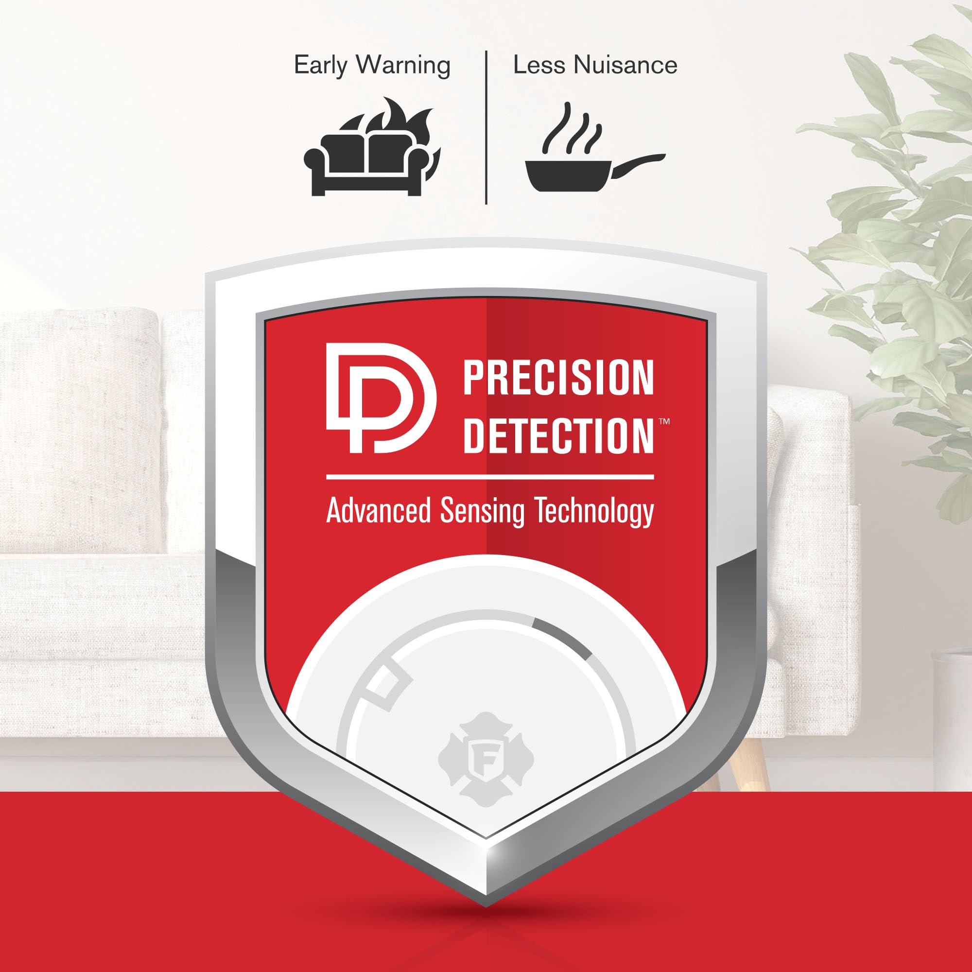Foto 3 pulgar | Detector De Humo First Alert Sm500v Interconnect Battery Voice - Venta Internacional.