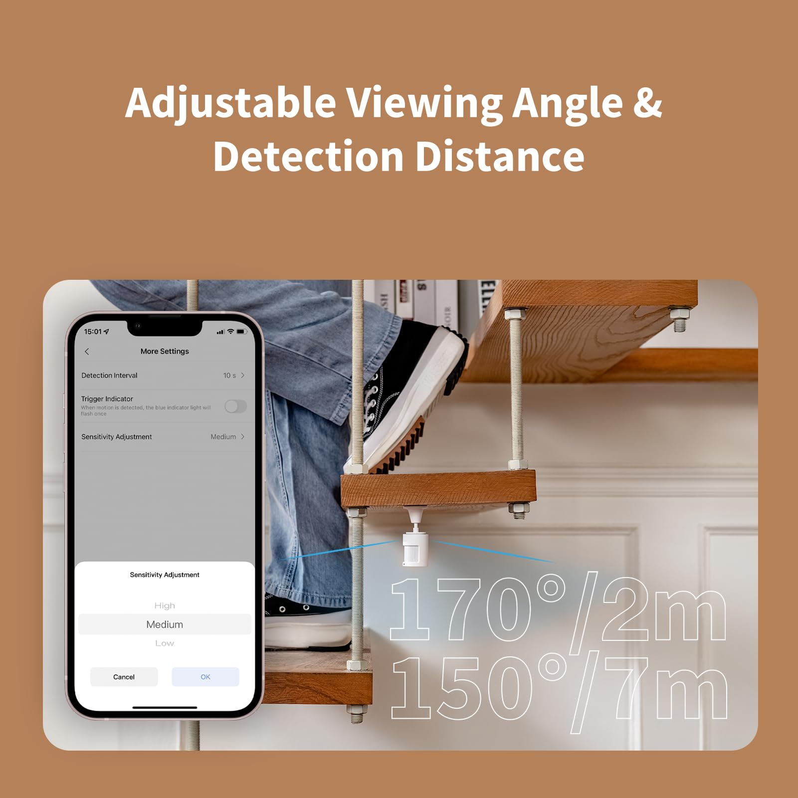 Foto 3 | Sensor De Movimiento Aqara Zigbee P1 Smart, Batería De 5 Años De Duración - Venta Internacional.