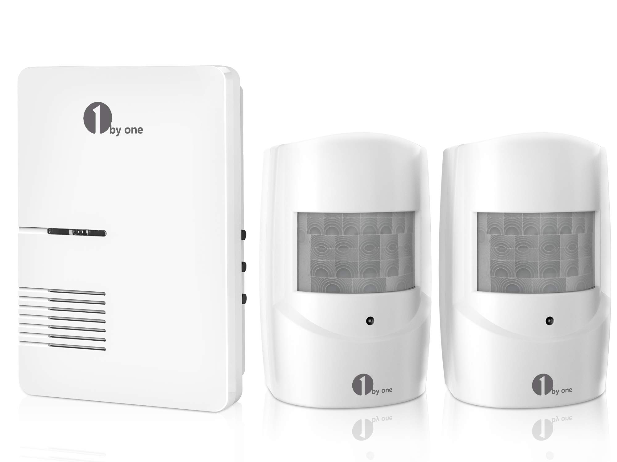 Alarma De Seguridad Doméstica 1byone Con 1 Receptor Y 2 Sensores - Venta Internacional.
