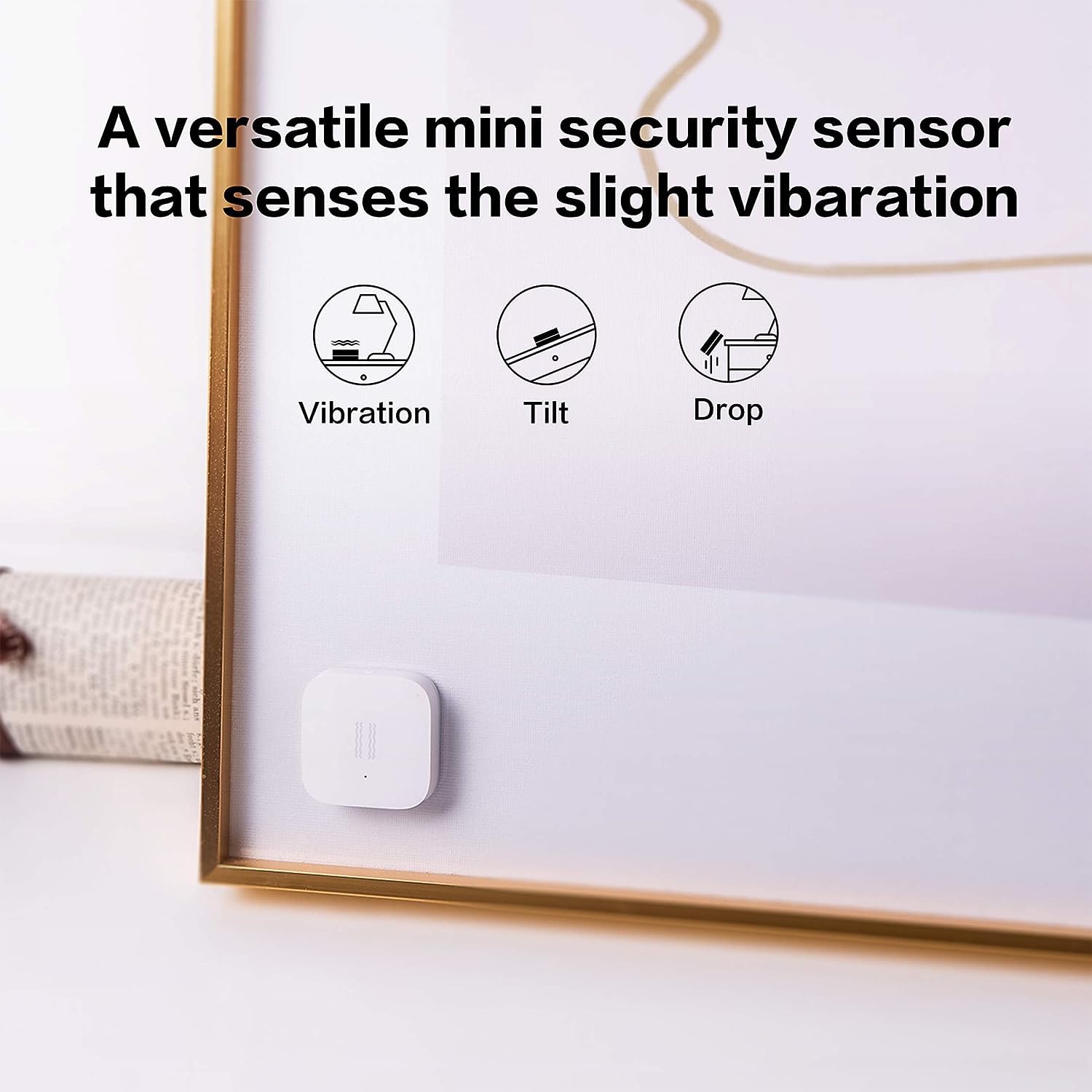 Foto 4 pulgar | El Sensor De Vibración Aqara Requiere Una Conexión Aqara Hub Zigbee - Venta Internacional.