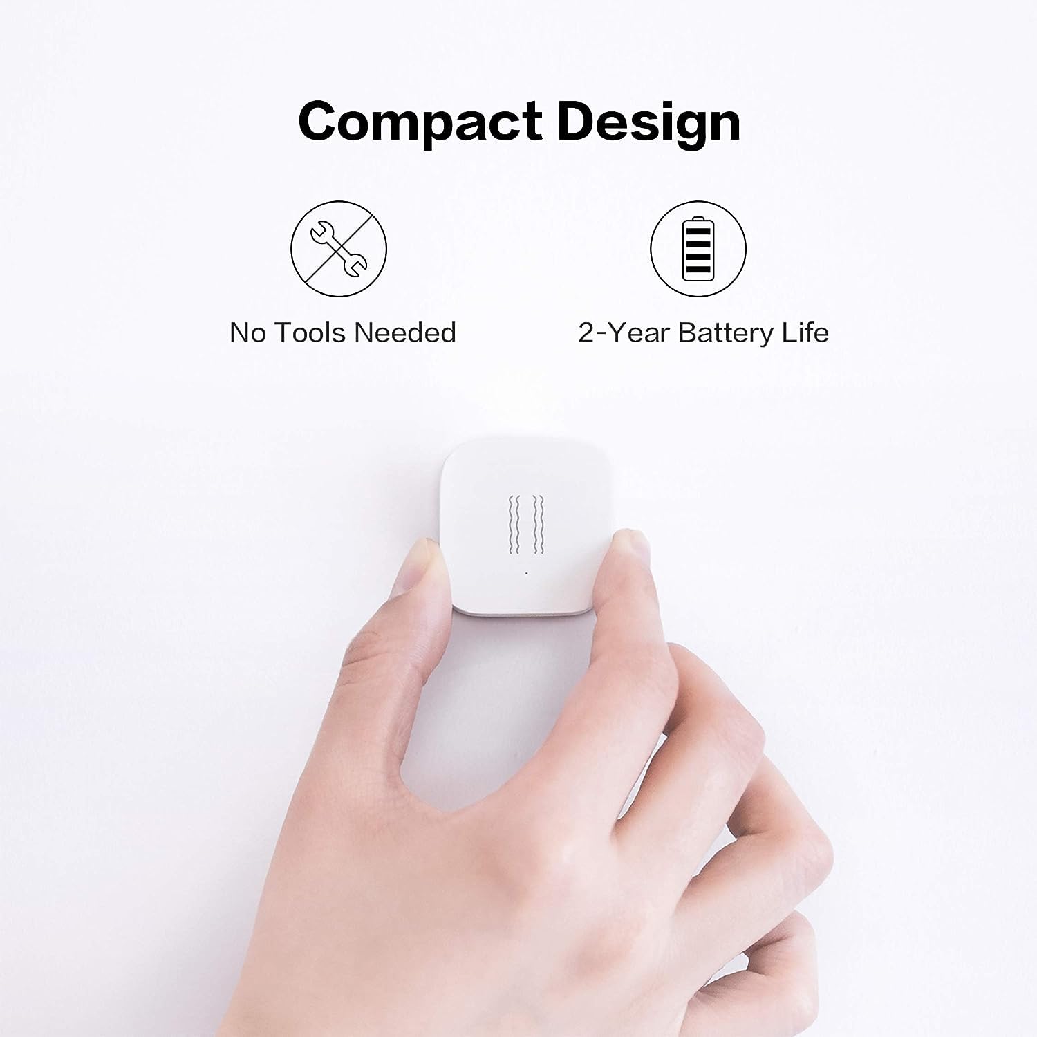Foto 5 pulgar | El Sensor De Vibración Aqara Requiere Una Conexión Aqara Hub Zigbee - Venta Internacional.