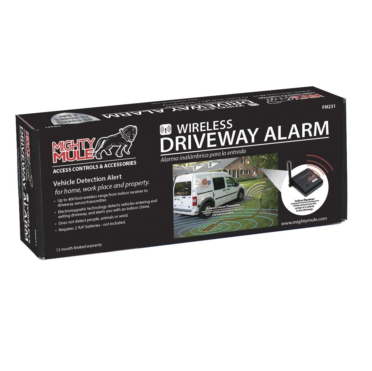 Foto 5 | Alarma De Entrada Inalámbrica Mighty Mule Fm231 Electromagnética - Venta Internacional.