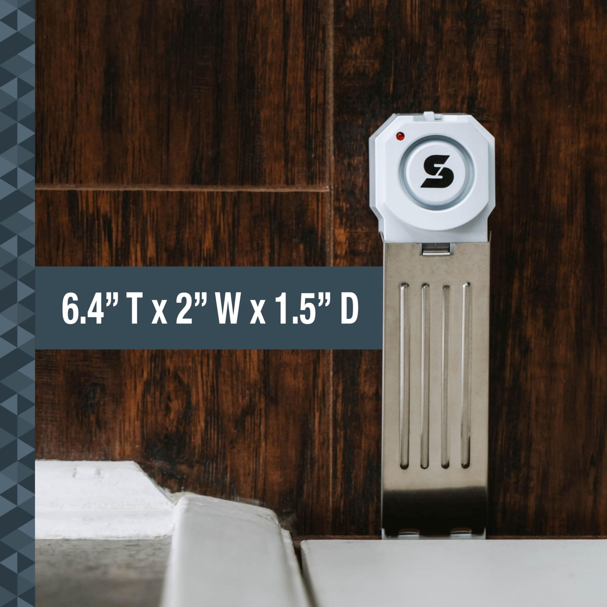 Foto 4 | Alarma De Seguridad Para Puerta Sabre, 120 Db, Con Forma De Cuña, 1500 Pies - Venta Internacional.