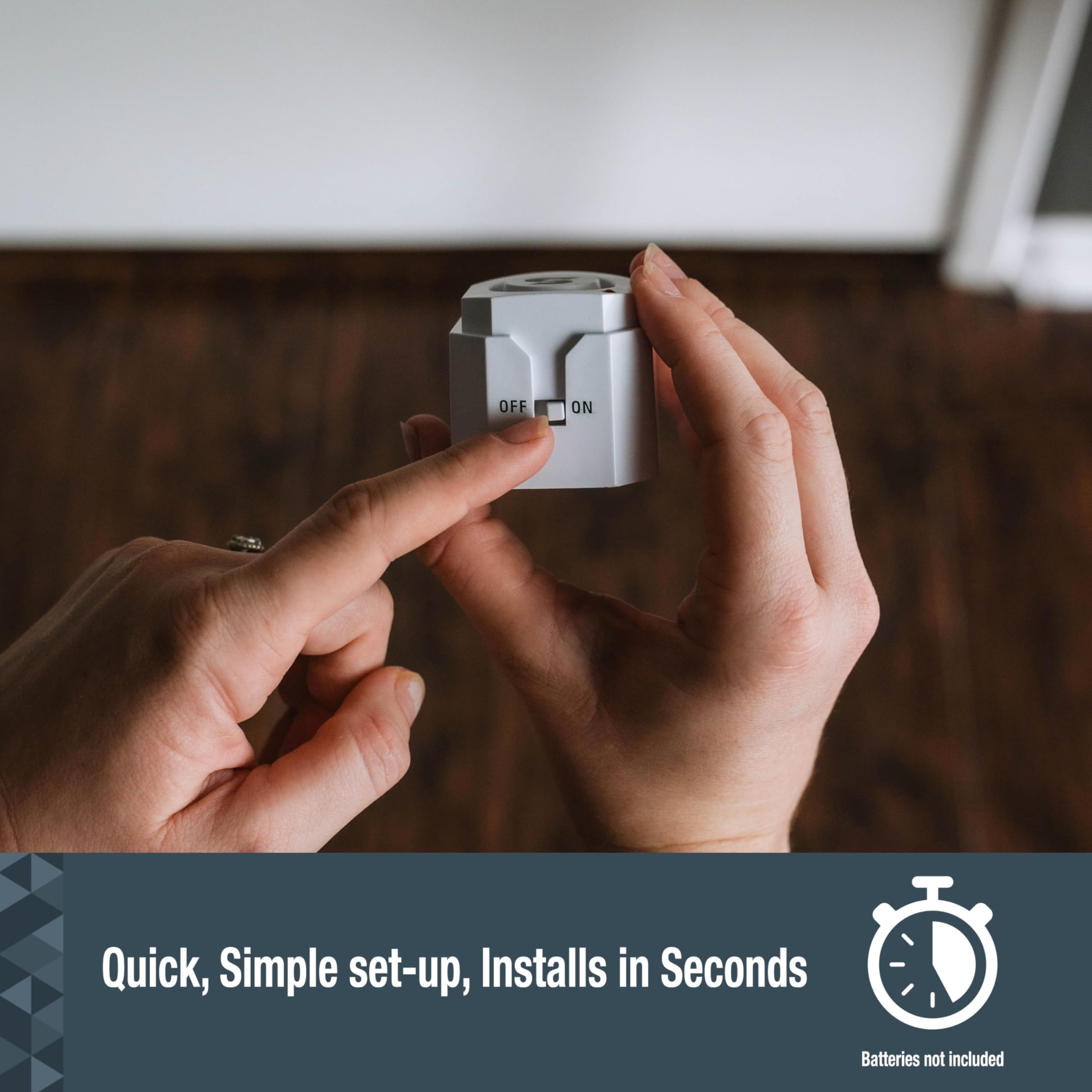 Foto 7 pulgar | Alarma De Seguridad Para Puerta Sabre, 120 Db, Con Forma De Cuña, 1500 Pies - Venta Internacional.
