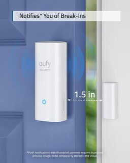 Foto 2 | El Sensor De Entrada Eufy Security Detecta Puertas/ventanas Abiertas Y Cerradas - Venta Internacional.