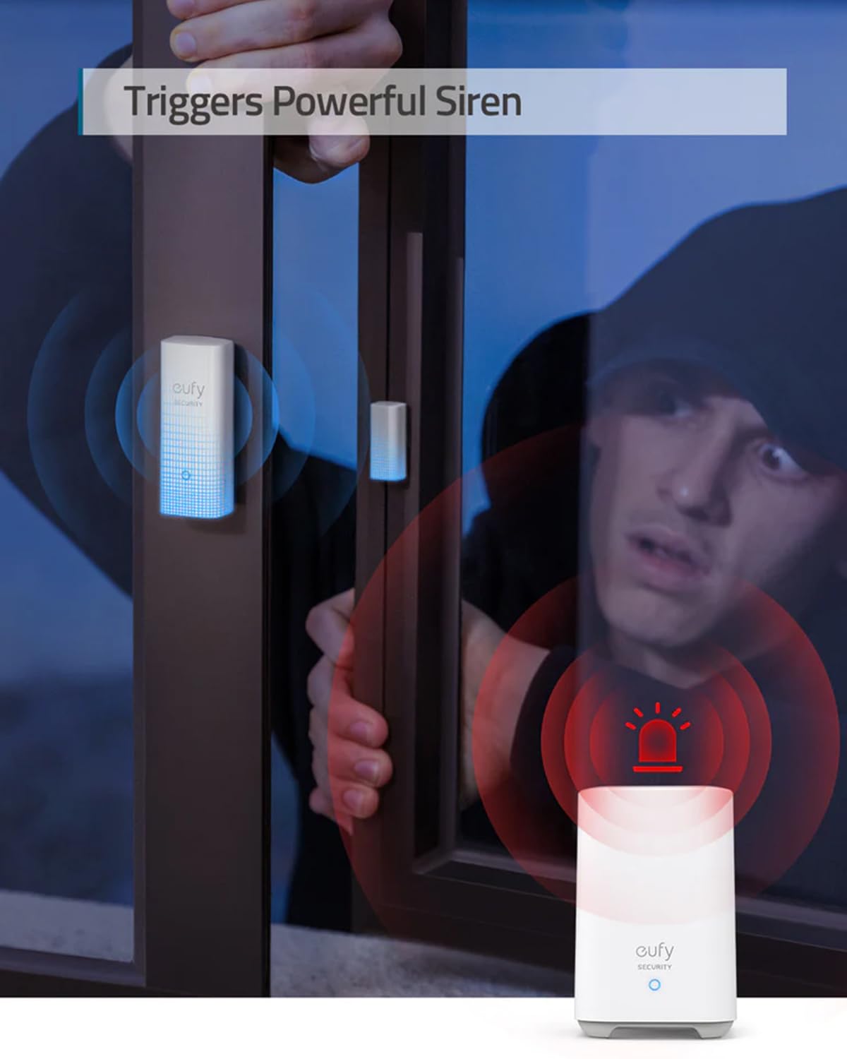 Foto 8 pulgar | El Sensor De Entrada Eufy Security Detecta Puertas/ventanas Abiertas Y Cerradas - Venta Internacional.