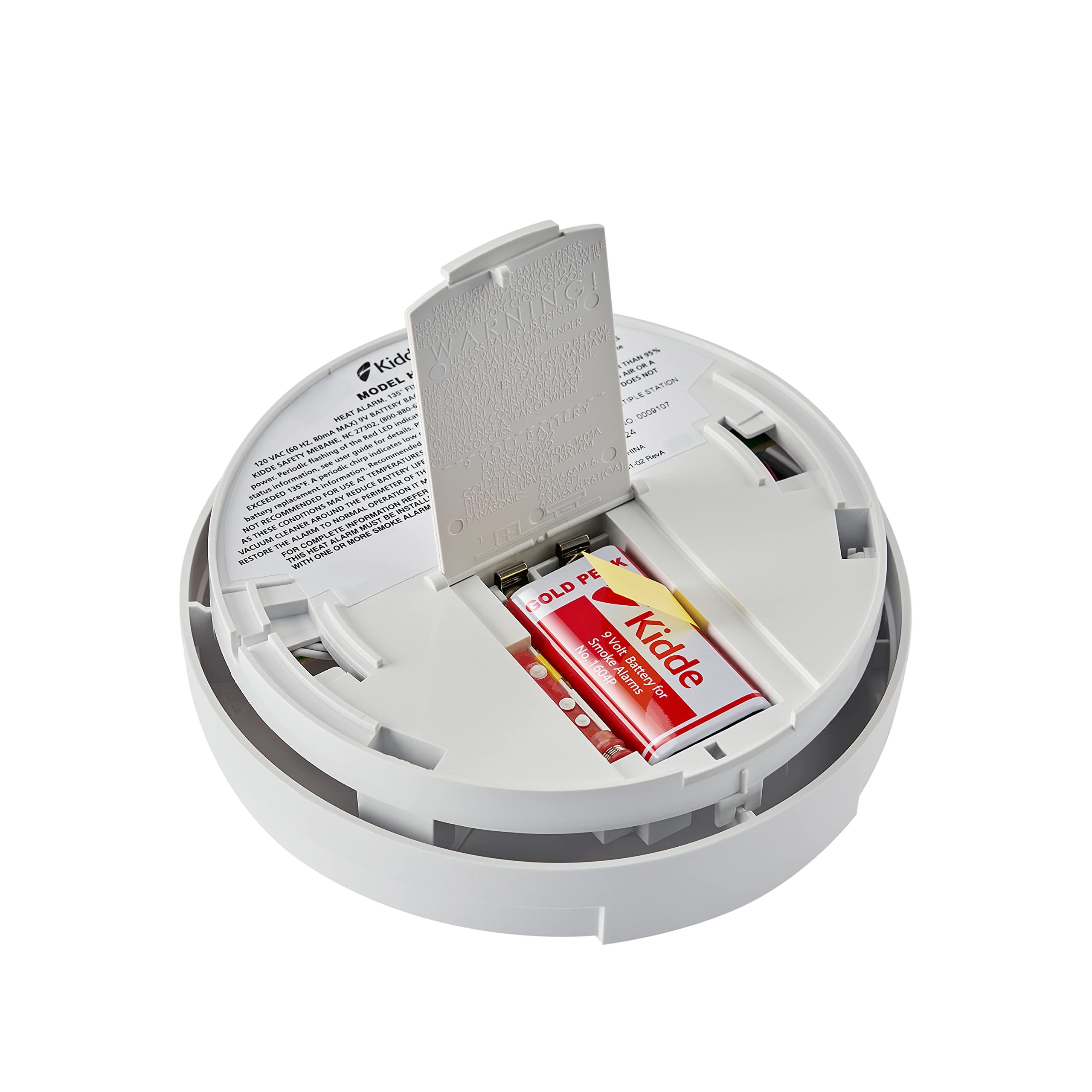 Foto 4 pulgar | Detector De Calor Kidde Cableado Con Batería De Respaldo Y 2 Led - Venta Internacional.