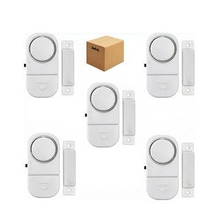 Foto 1 | Alarmas Sensor De Movimiento Seguridad Para Puerta 5pcs Belug Blancas