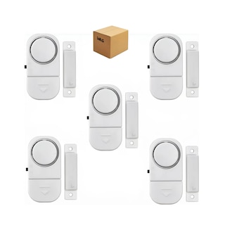 Foto 1 | Alarmas Sensor De Movimiento Seguridad Para Puerta 5pcs Lab.g Blancas