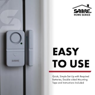 Foto 3 | Alarma Inalámbrica De Seguridad Para Puertas Y Ventanas Sabre Sirena 120db - Venta Internacional.